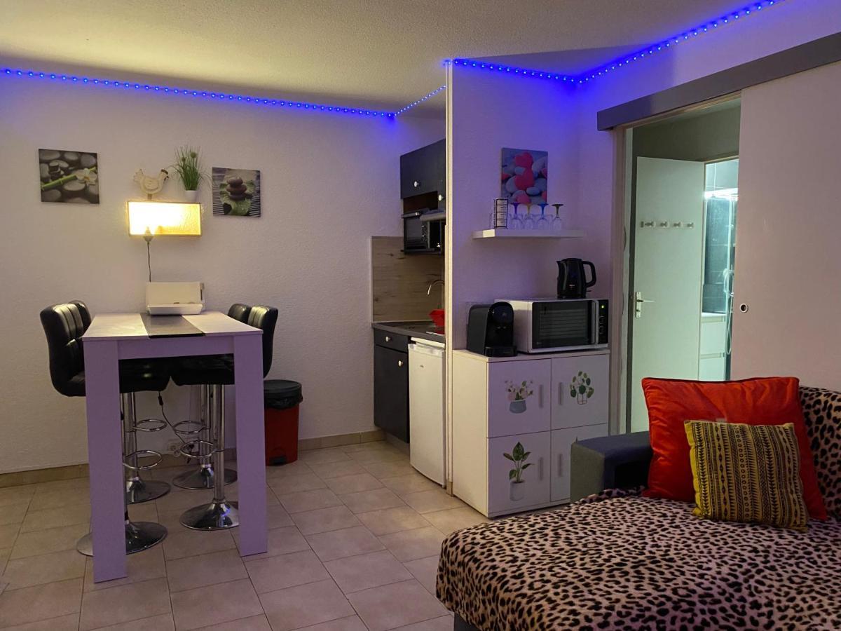 T2 Rdc A Canet En Roussillon Europa 4 Pers ,Piscine,Clim, Tennis, Parking Eksteriør billede
