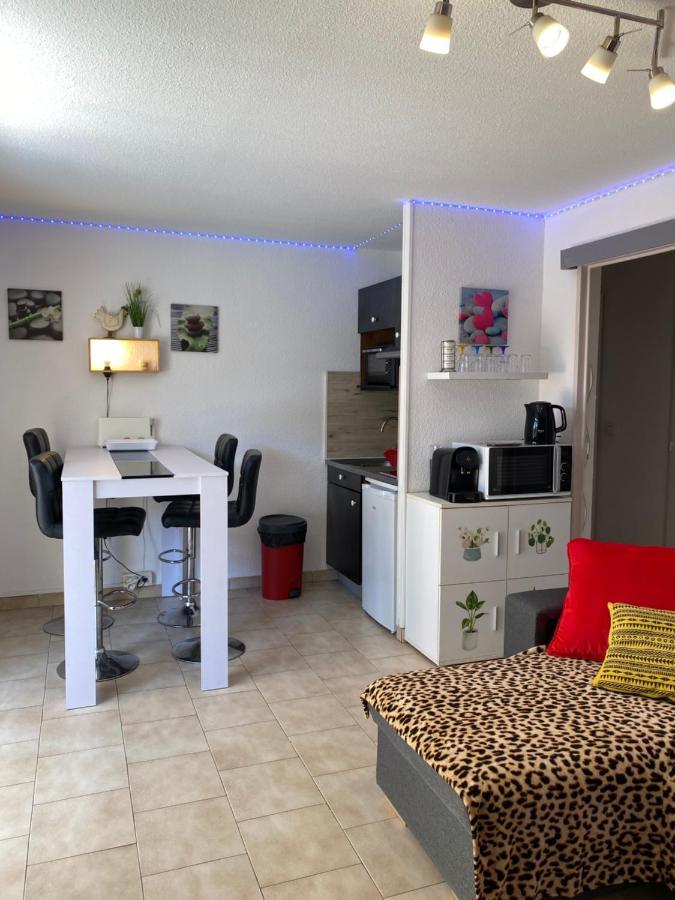 T2 Rdc A Canet En Roussillon Europa 4 Pers ,Piscine,Clim, Tennis, Parking Eksteriør billede
