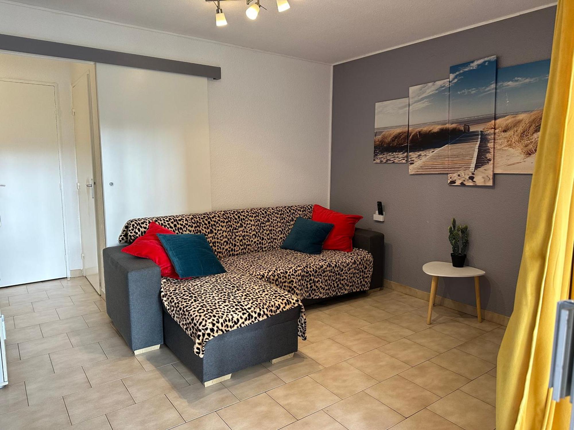 T2 Rdc A Canet En Roussillon Europa 4 Pers ,Piscine,Clim, Tennis, Parking Eksteriør billede