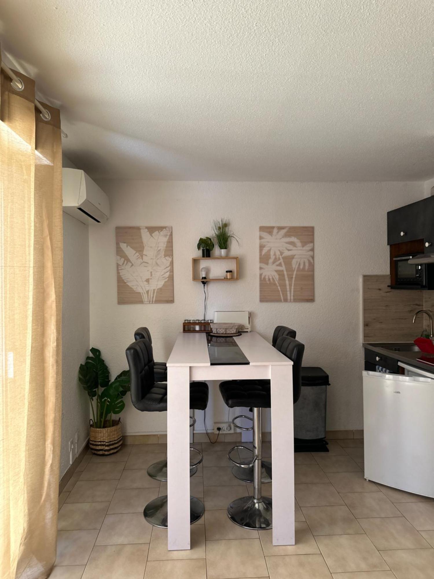 T2 Rdc A Canet En Roussillon Europa 4 Pers ,Piscine,Clim, Tennis, Parking Eksteriør billede