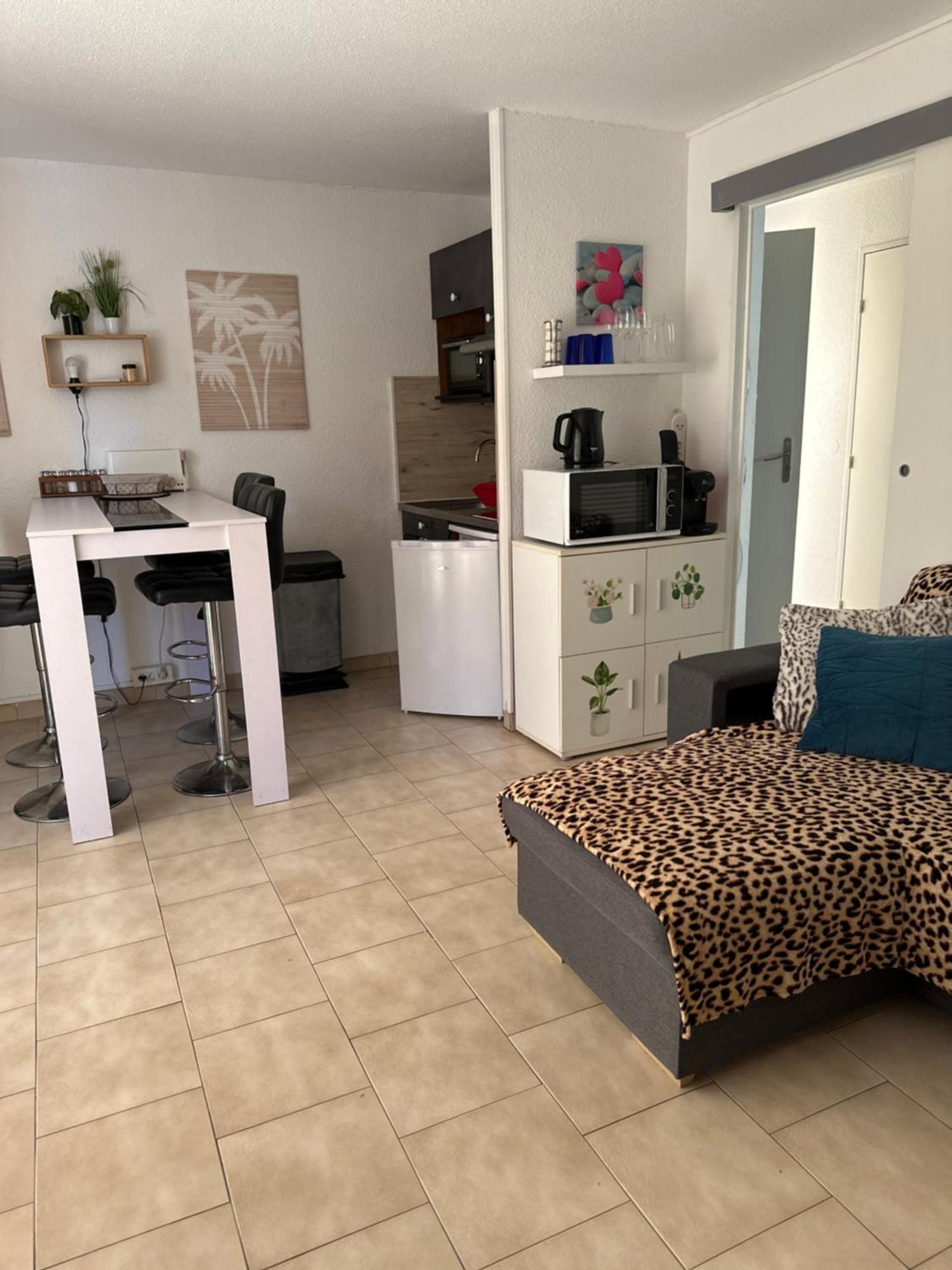 T2 Rdc A Canet En Roussillon Europa 4 Pers ,Piscine,Clim, Tennis, Parking Eksteriør billede