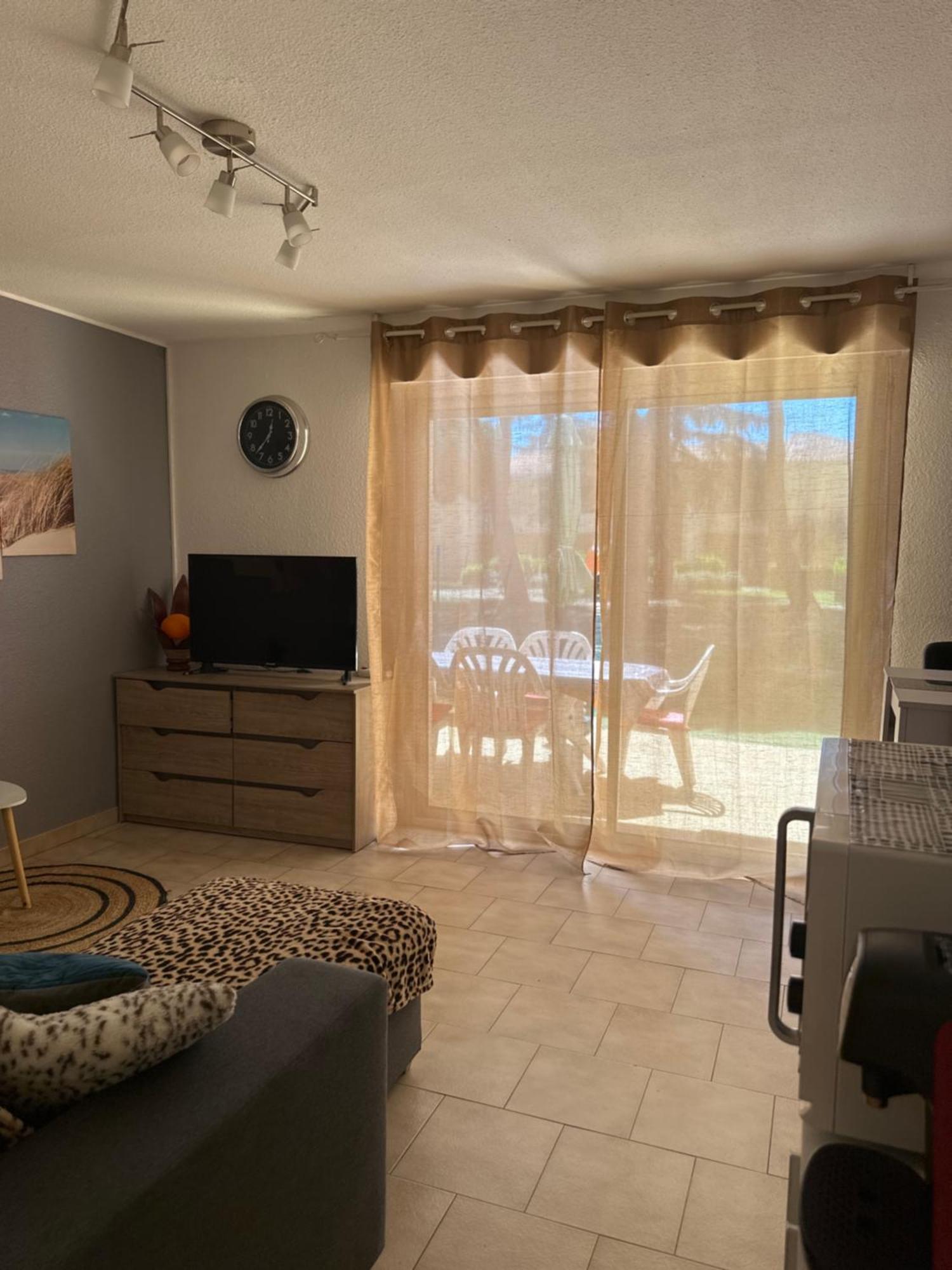 T2 Rdc A Canet En Roussillon Europa 4 Pers ,Piscine,Clim, Tennis, Parking Eksteriør billede
