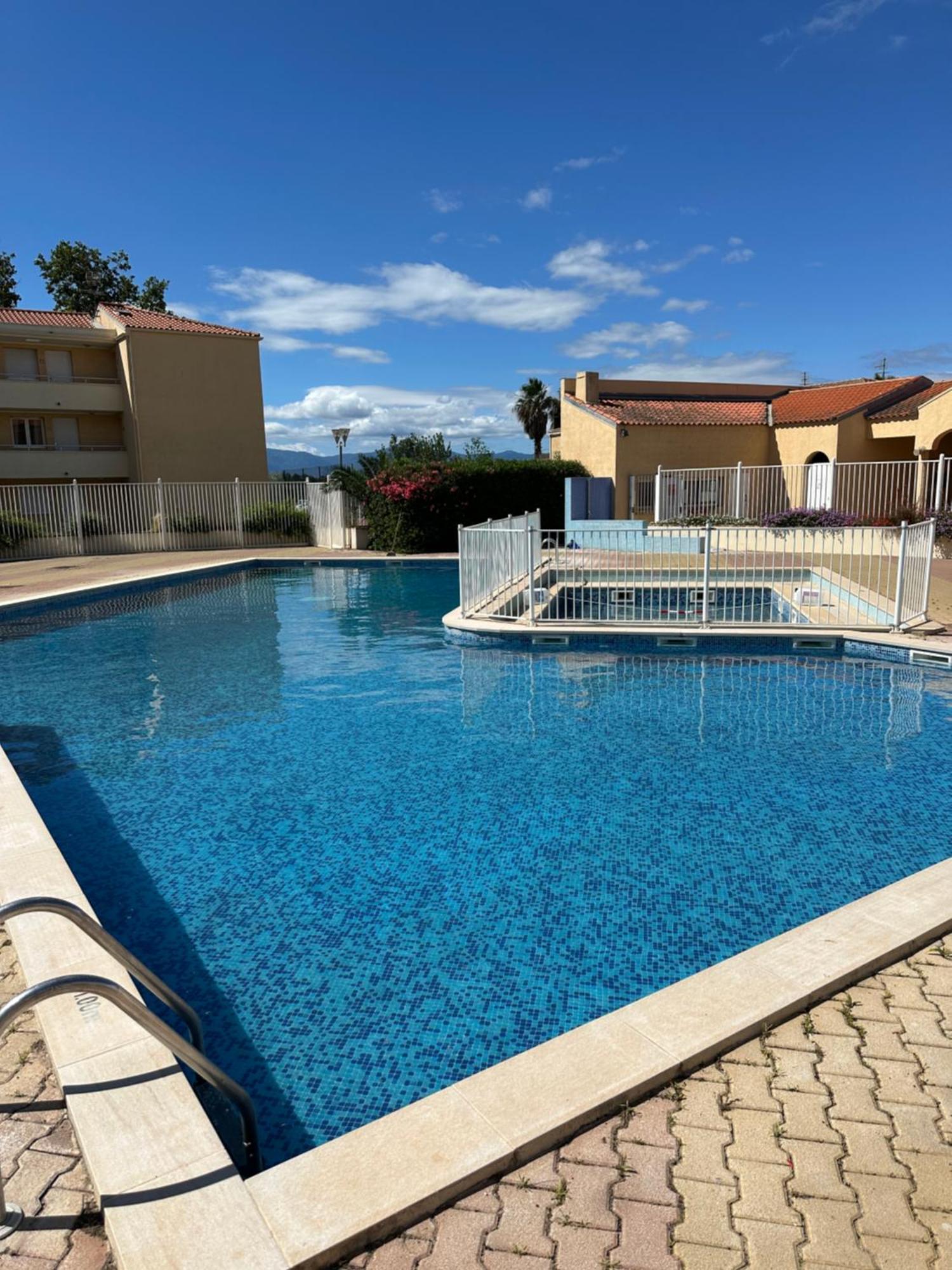 T2 Rdc A Canet En Roussillon Europa 4 Pers ,Piscine,Clim, Tennis, Parking Eksteriør billede