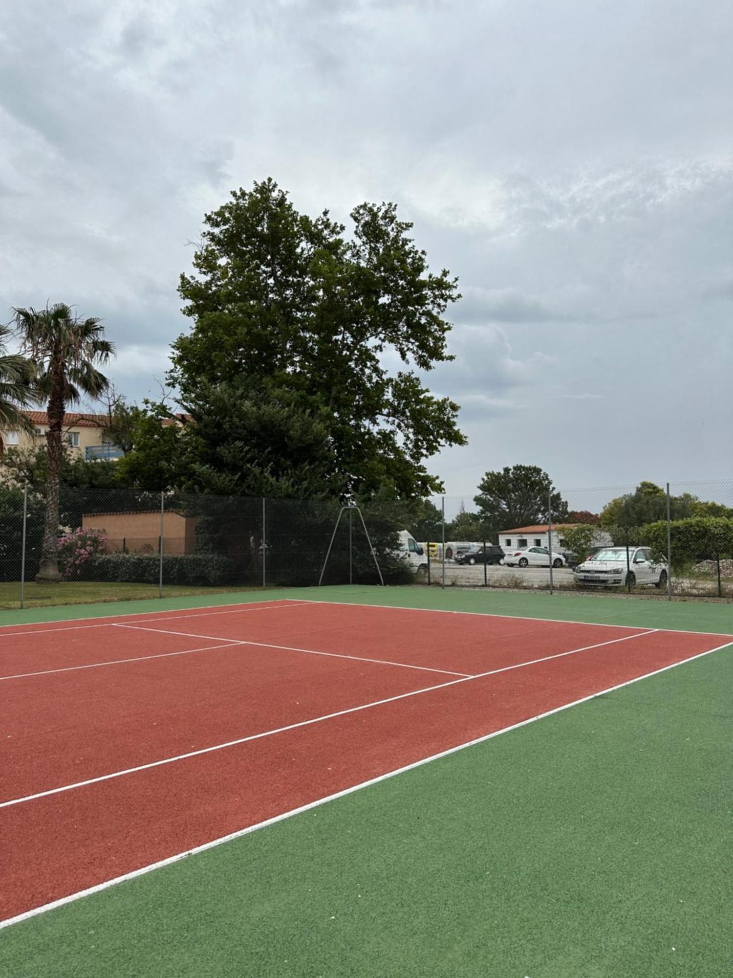 T2 Rdc A Canet En Roussillon Europa 4 Pers ,Piscine,Clim, Tennis, Parking Eksteriør billede