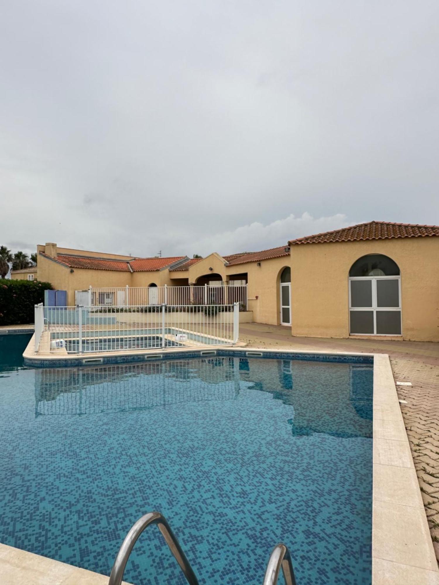 T2 Rdc A Canet En Roussillon Europa 4 Pers ,Piscine,Clim, Tennis, Parking Eksteriør billede